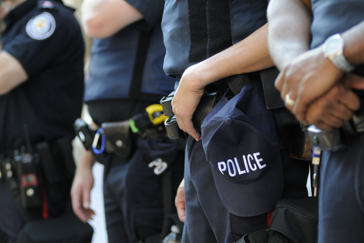 Police Force Arrest
